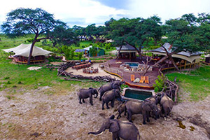 Somalisa Acacia Camp in Hwange National Park, Zimbabwe